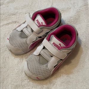 Puma sneakers, toddler size 6.